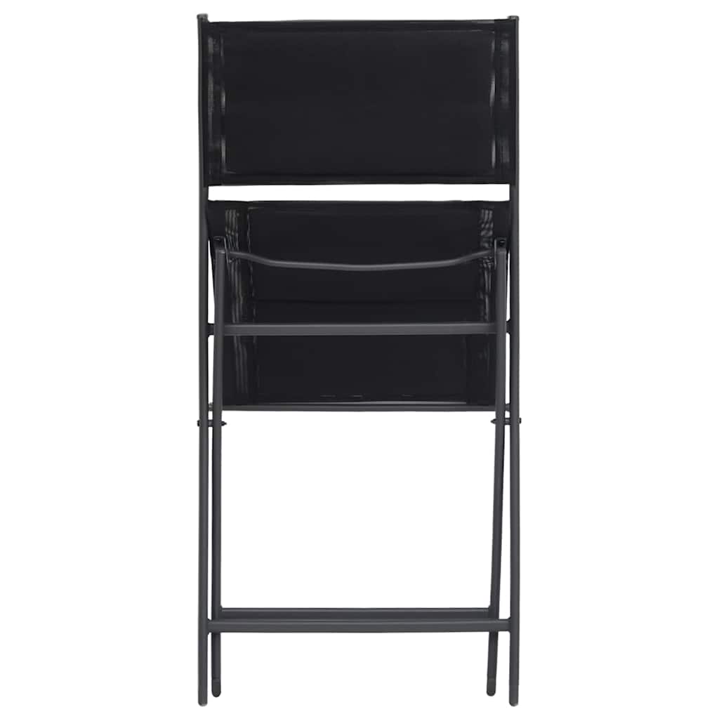 Set da Pranzo per Giardino 9 pz in Acciaio