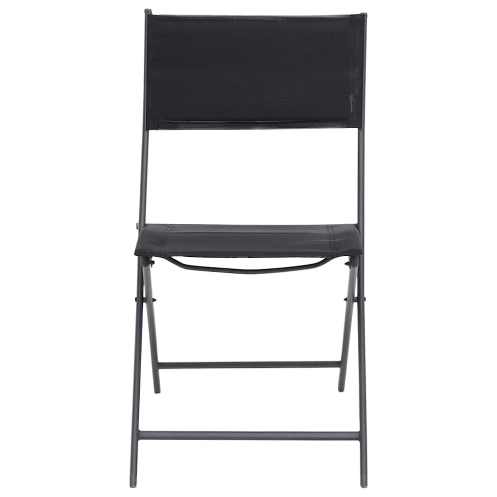 Set da Pranzo per Giardino 9 pz in Acciaio