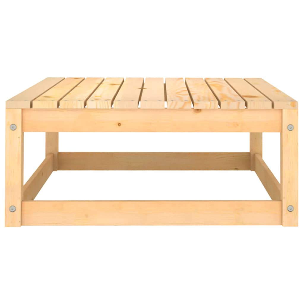 Set Divani da Giardino 8 pz in Legno Massello di Pino