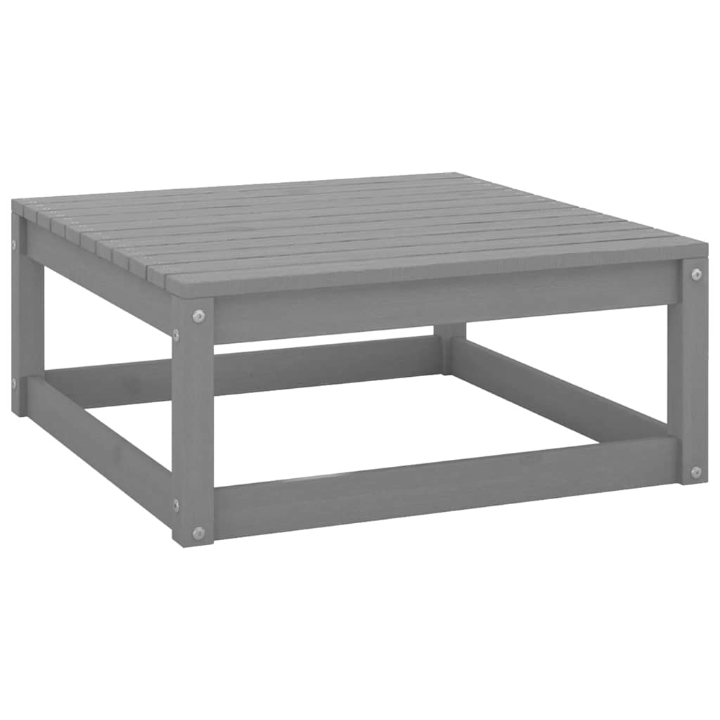 Set Divani da Giardino 9 pz in Legno Massello di Pino