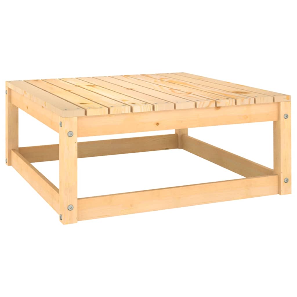 Set Divani da Giardino 5 pz con Cuscini Legno Massello di Pino