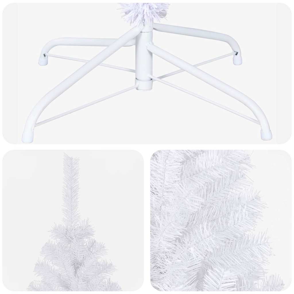 Albero di Natale Preilluminato con Palline 180 cm 620 Rami