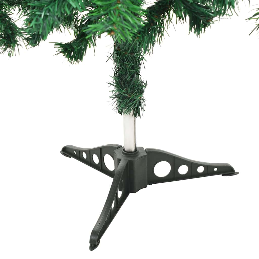 Albero di Natale Preilluminato con Palline 120 cm 230 Rami