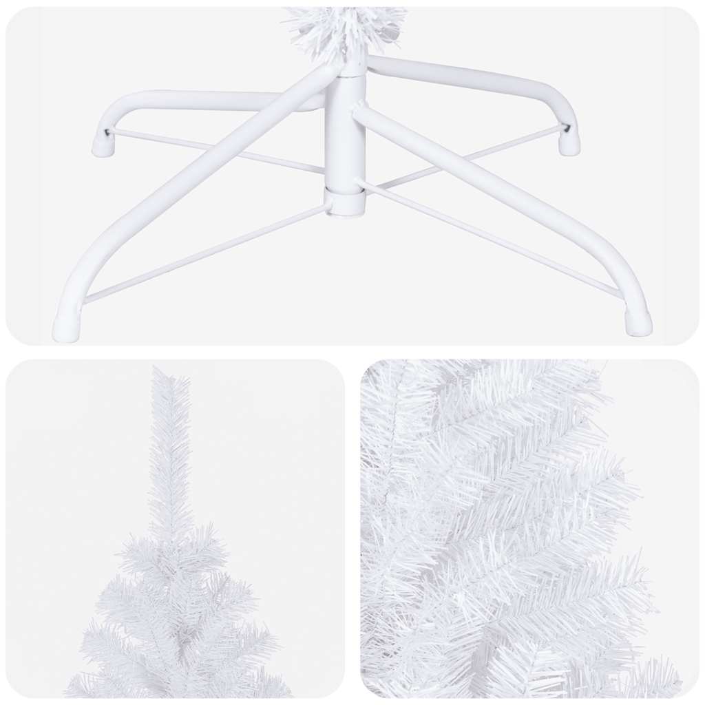 Albero di Natale Preilluminato con Palline 180 cm 620 Rami