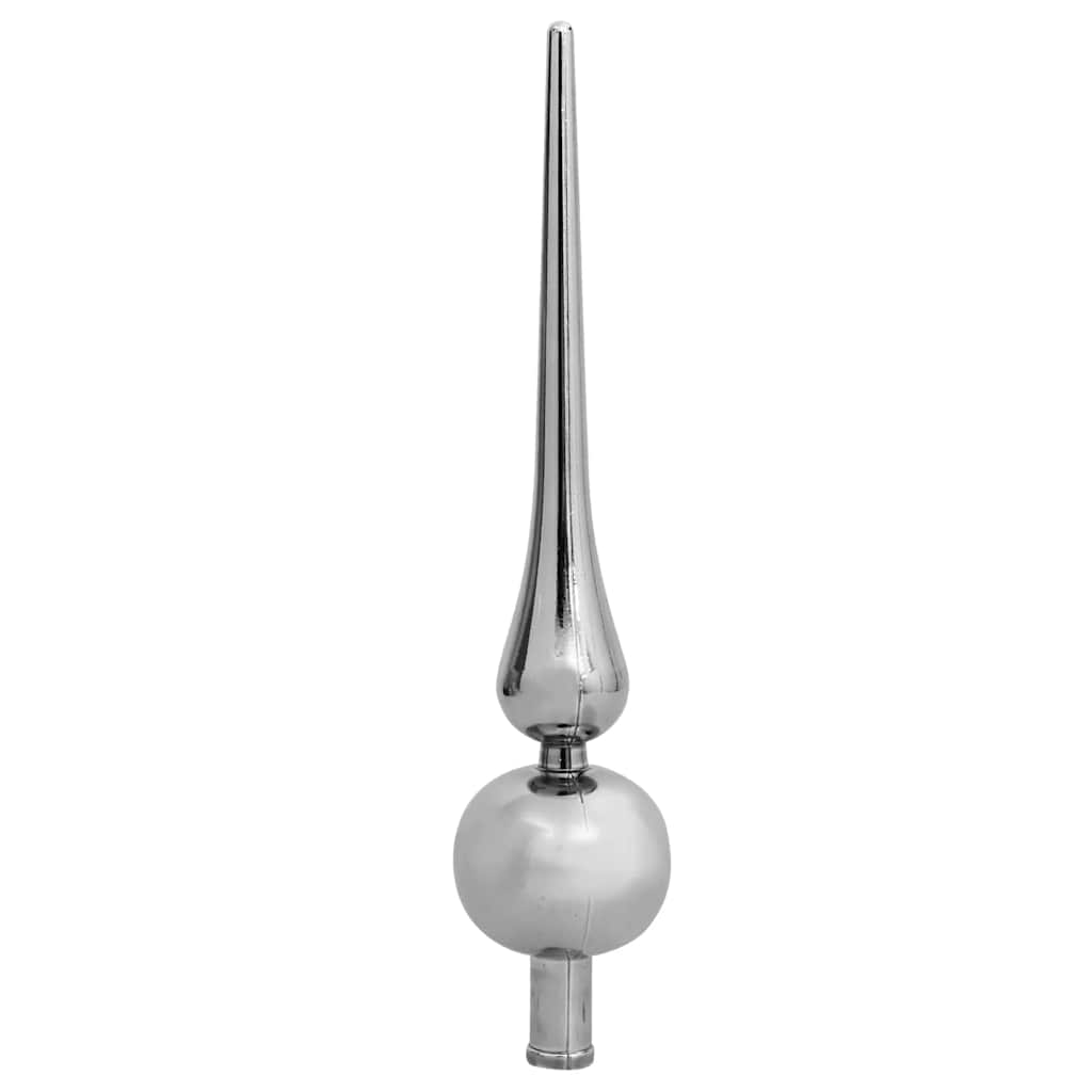 Albero di Natale Preilluminato con Palline Blu 150 cm PVC