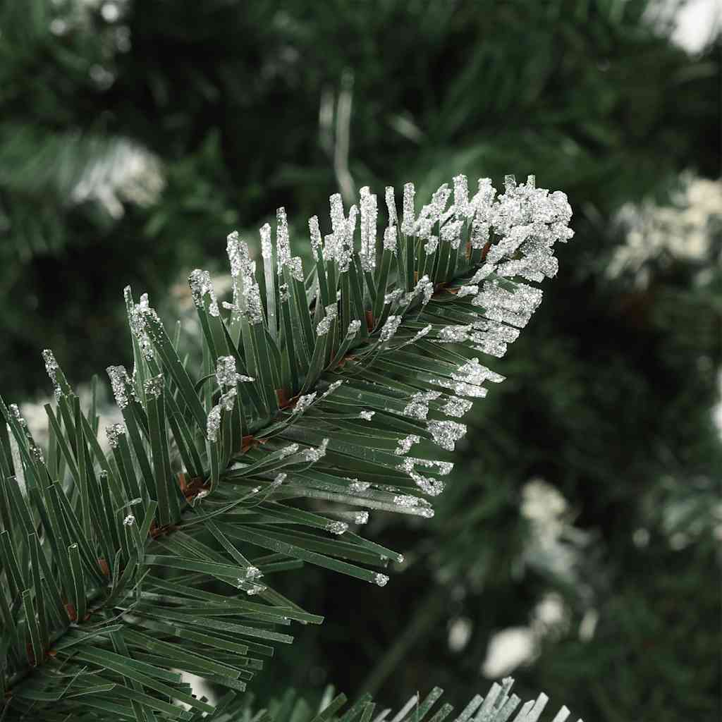 Albero di Natale Preilluminato con Palline 210 cm