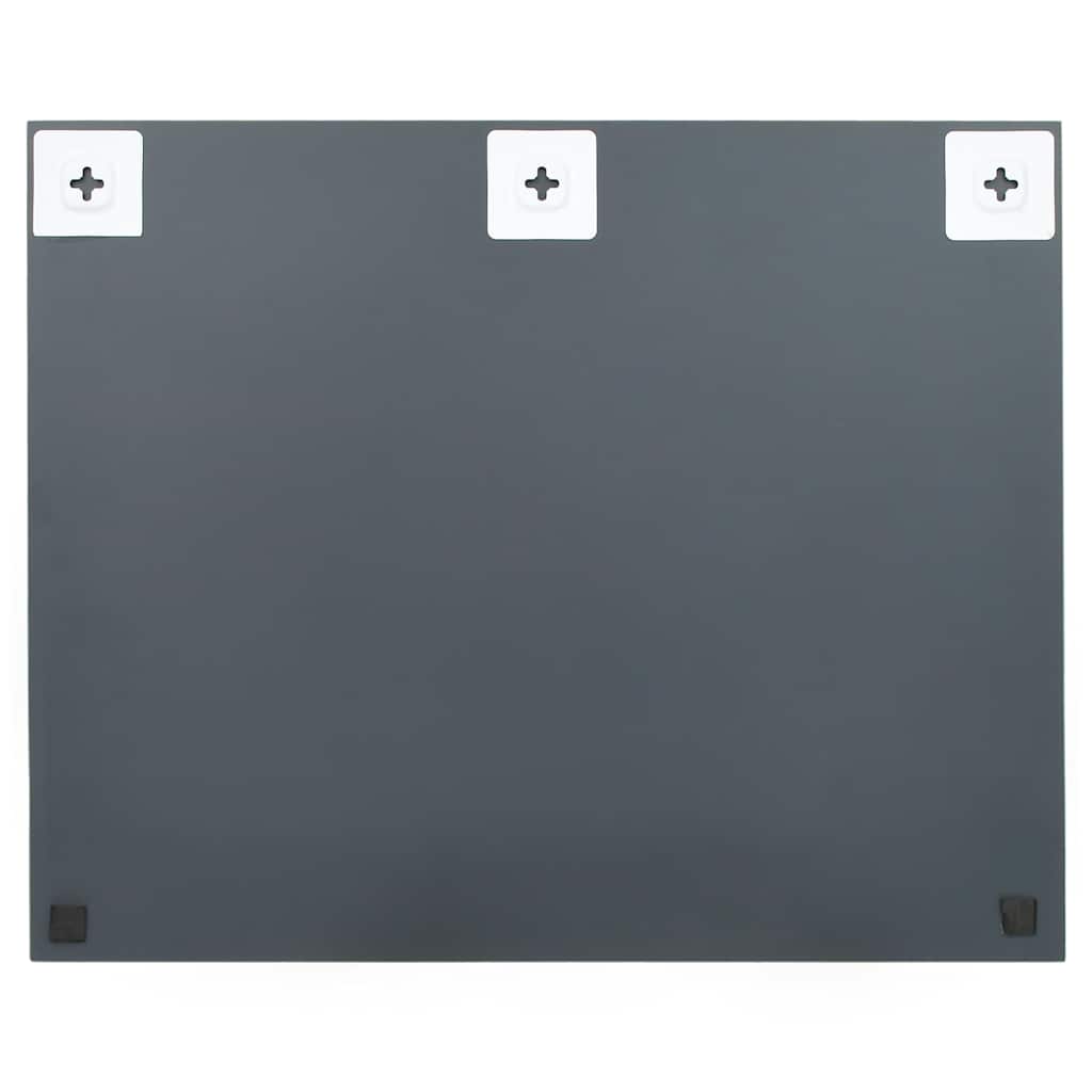 Specchio Parete Rettangolare Senza Cornice con Luci LED Vetro