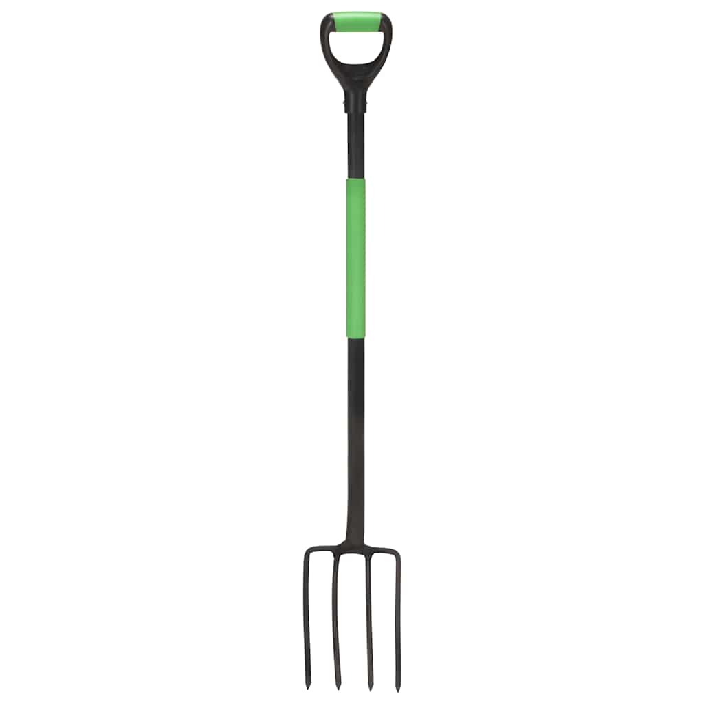 Set di Attrezzi da Giardinaggio 4 pz Impugnatura a D in Acciaio