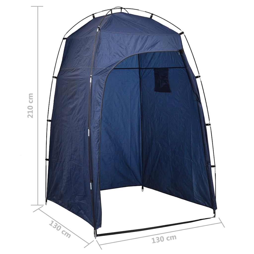 Toilette Portatile da Campeggio con Tenda 10+10 L