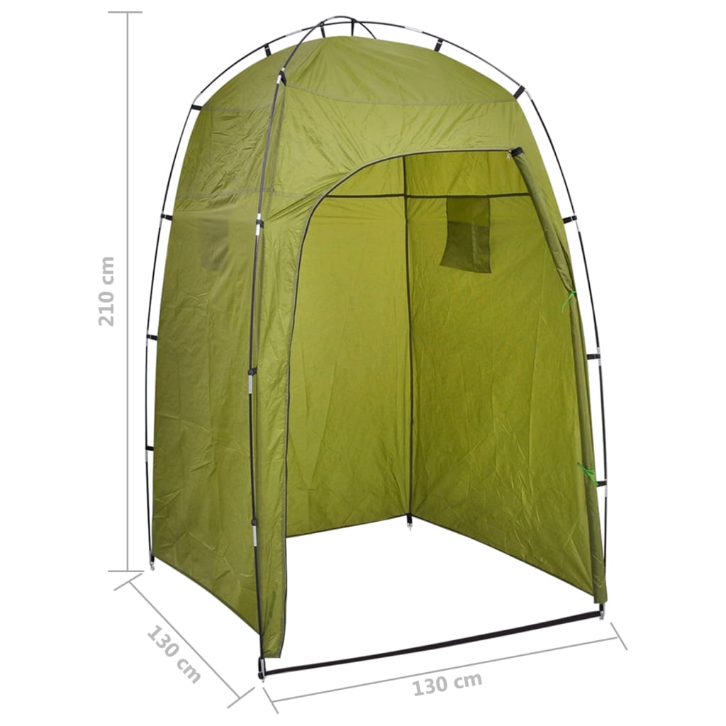 Toilette Portatile da Campeggio con Tenda 10+10 L