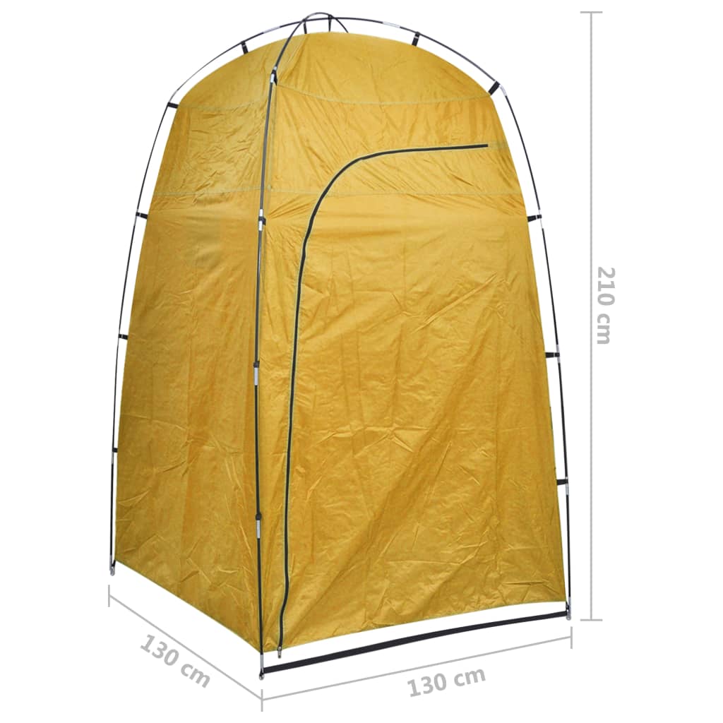 Toilette Portatile da Campeggio con Tenda 10+10 L