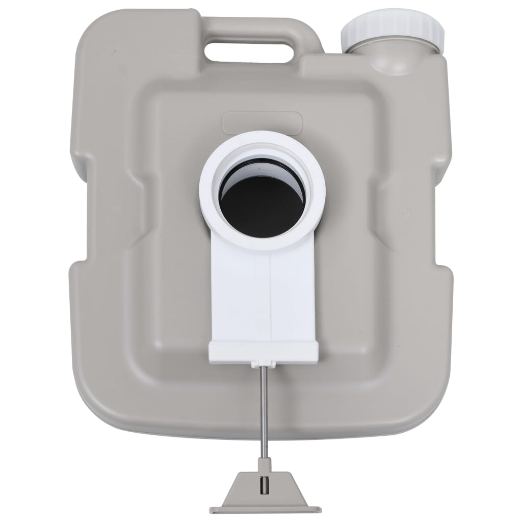 Toilette Portatile da Campeggio con Tenda 10+10 L