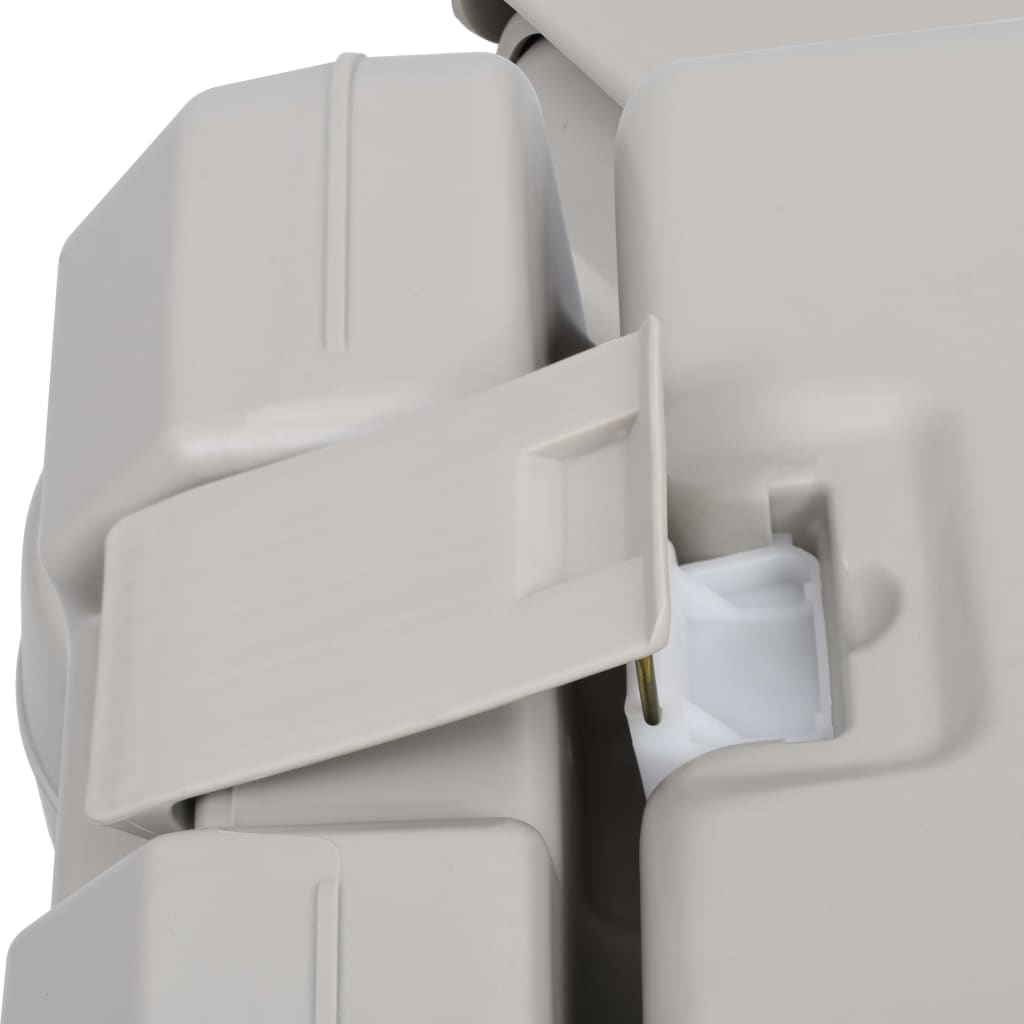 Toilette Portatile da Campeggio con Tenda 10+10 L