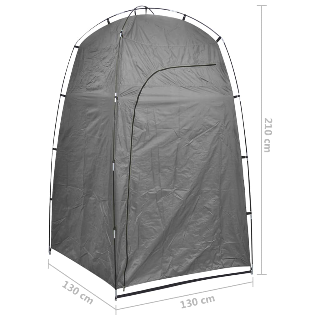Toilette Portatile da Campeggio con Tenda 10+10 L