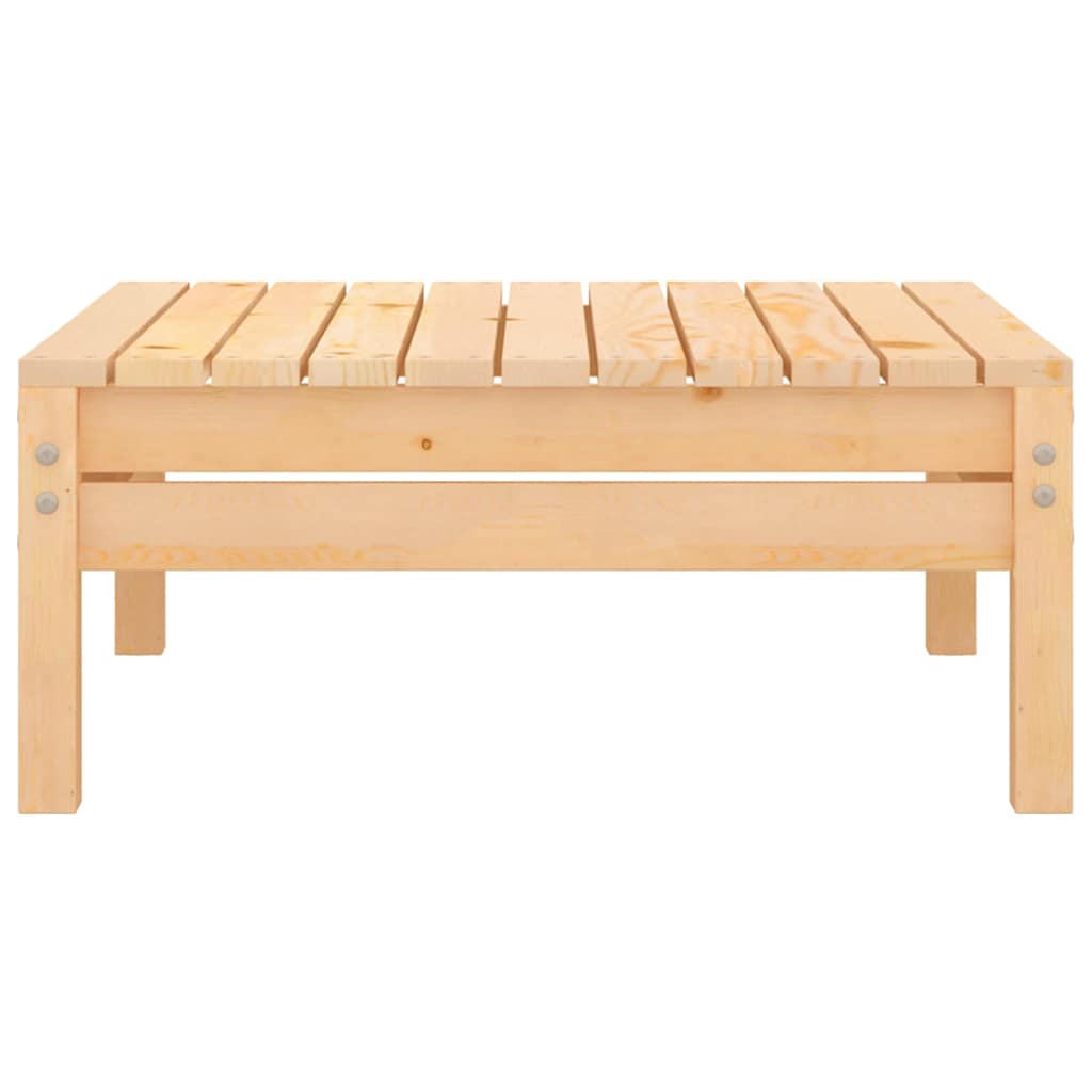 Set Divani da Giardino 9 pz in Legno Massello di Pino