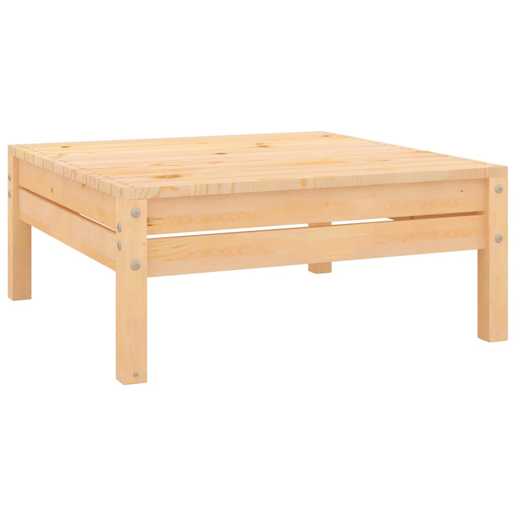 Set Salotto da Giardino 8 pz in Legno Massello di Pino