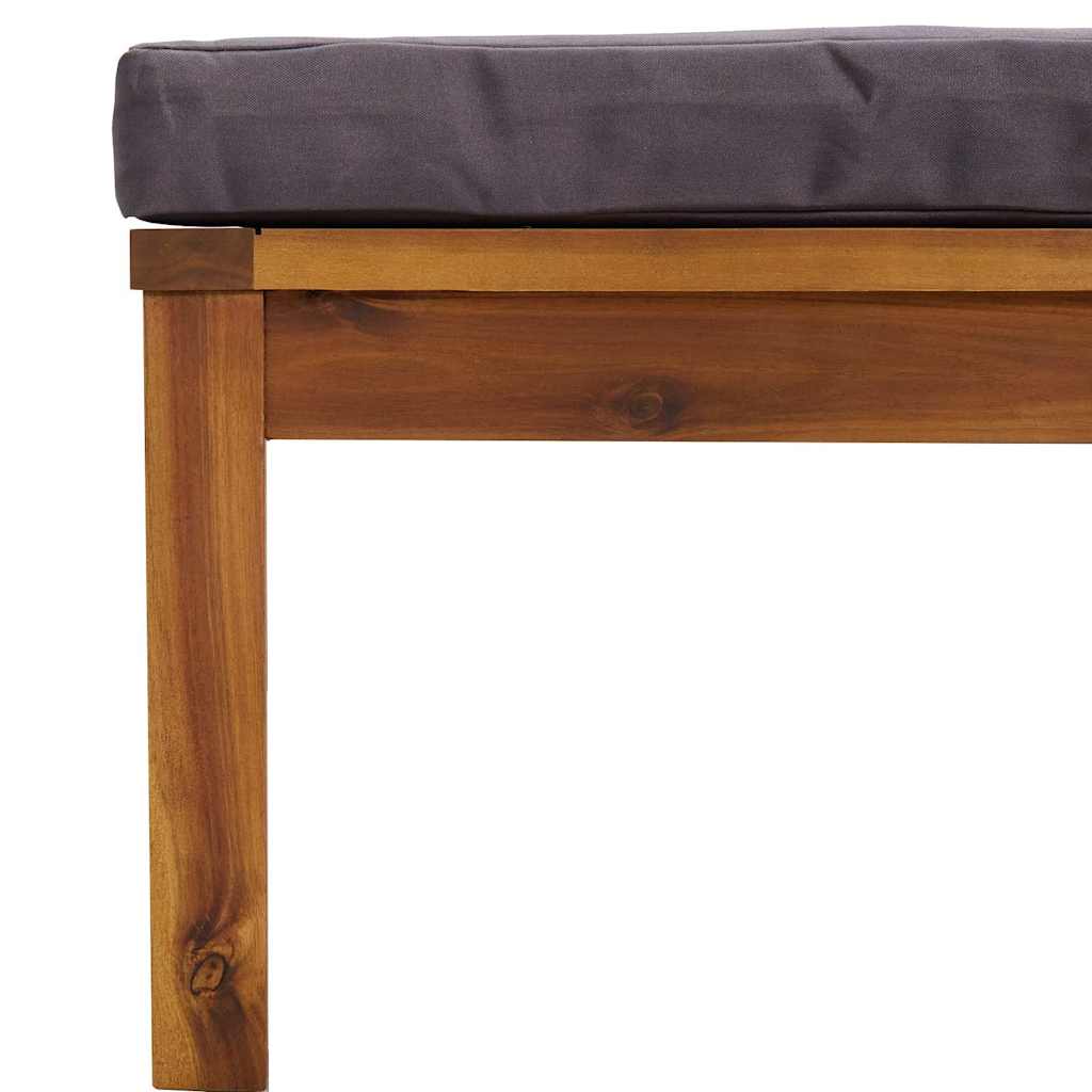 Set Divani da Giardino 4 pz con Cuscini in Massello di Acacia