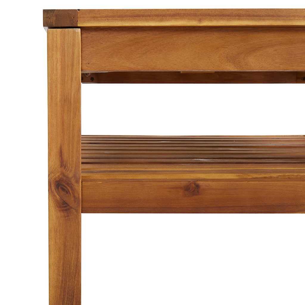 Set Divani da Giardino 4 pz con Cuscini in Massello di Acacia