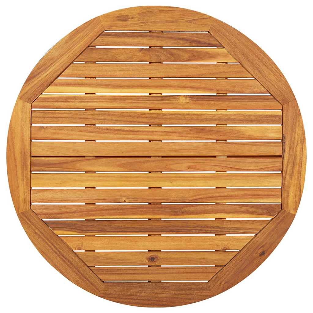 Set Mobili da Pranzo per Giardino 5 pz Legno Massello di Acacia