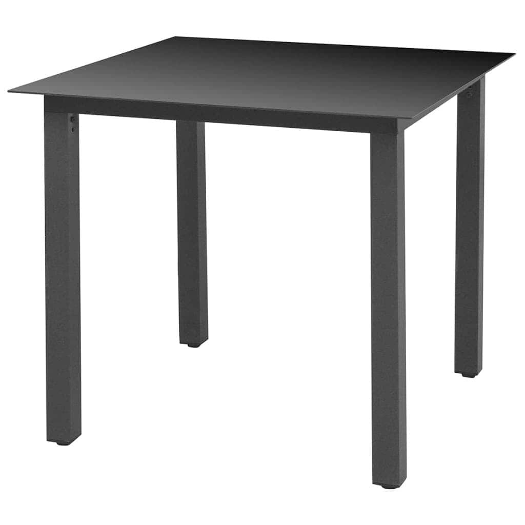Set da Pranzo per Giardino 5 pz con Cuscini Polyrattan Marrone