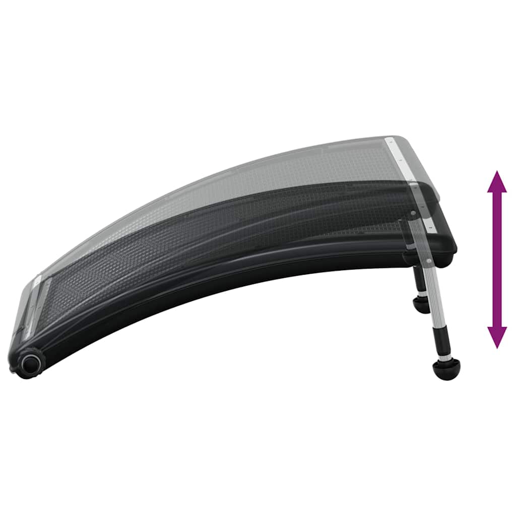 Pannelli Solari Termici Curvi per Piscina 3 pz 110x65 cm