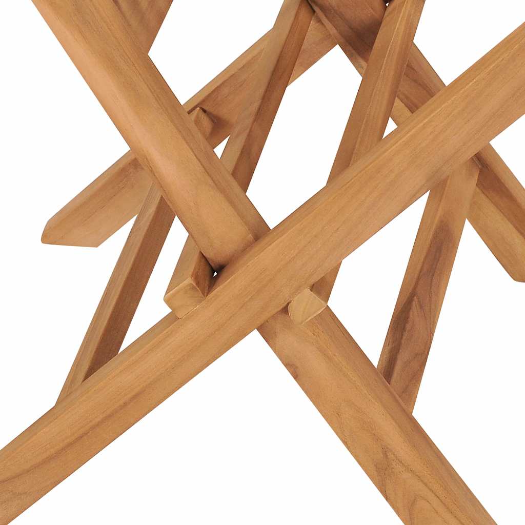 Sedie pieghevoli, 8 pezzi, in legno massello di teak