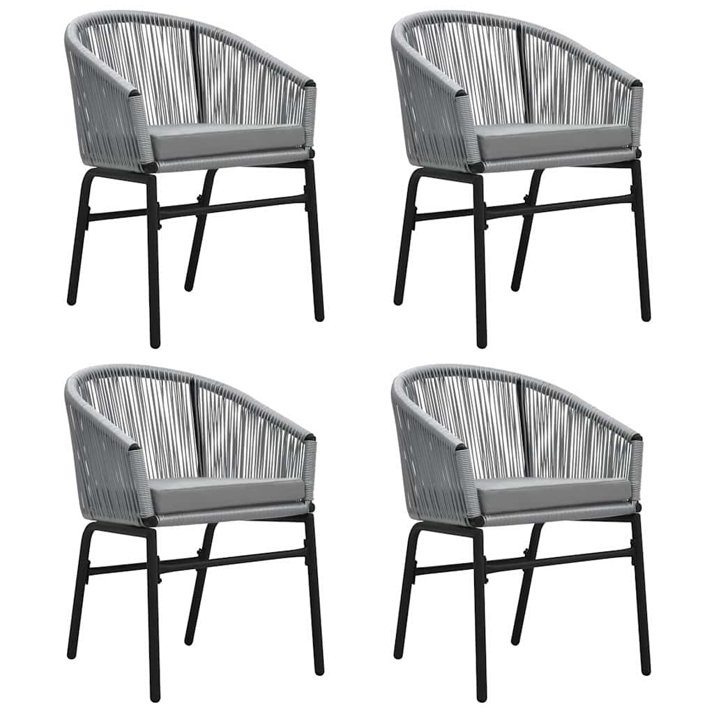 Set Mobili da Pranzo per Giardino 5 pz Antracite
