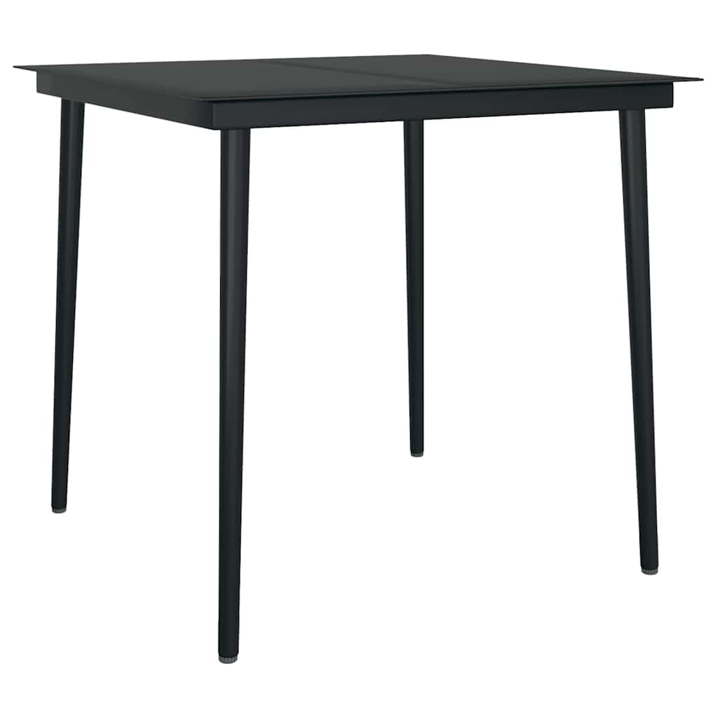 Set da Pranzo da Giardino 5 pz Grigio