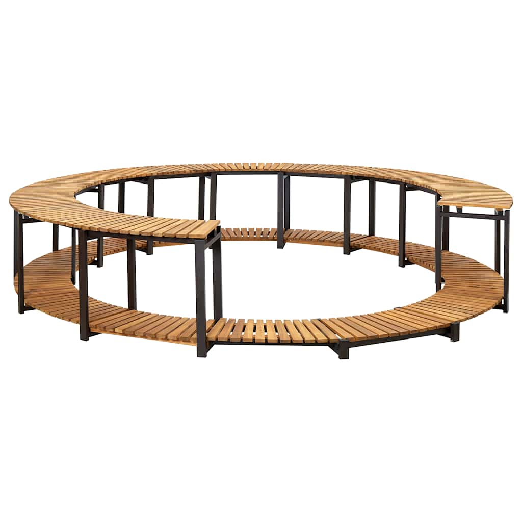 Bordo per Spa in Legno d'Acacia 273x53 cm