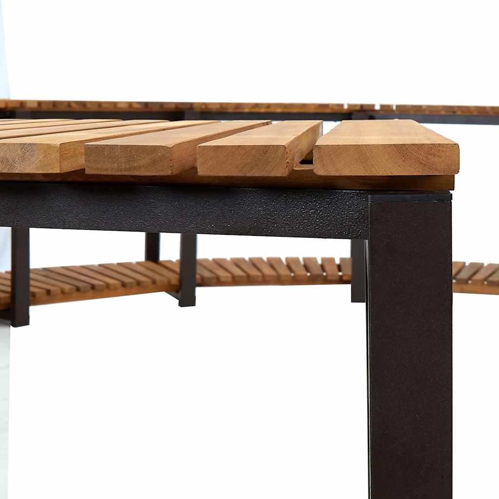 Bordo per Spa in Legno d'Acacia 273x53 cm
