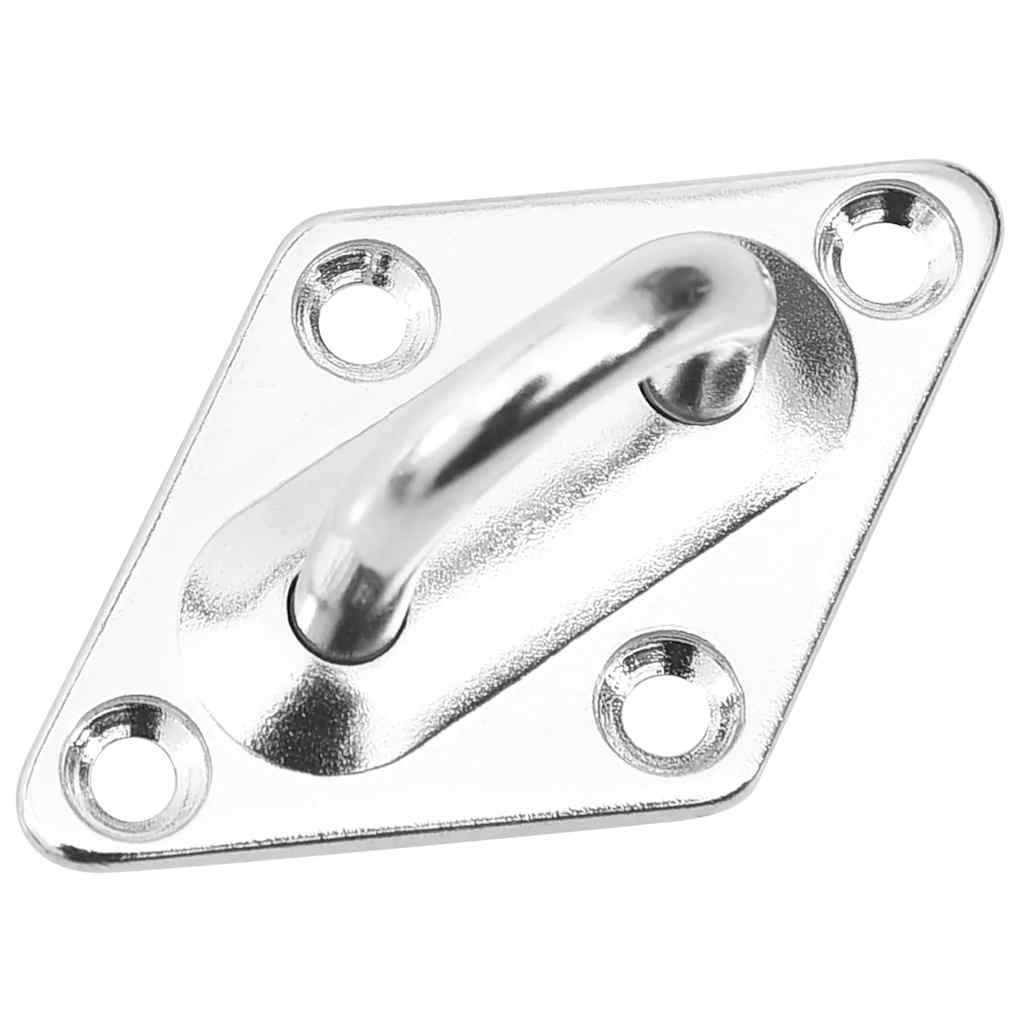 Set Accessori per Vela Parasole 8 pz in Acciaio Inossidabile