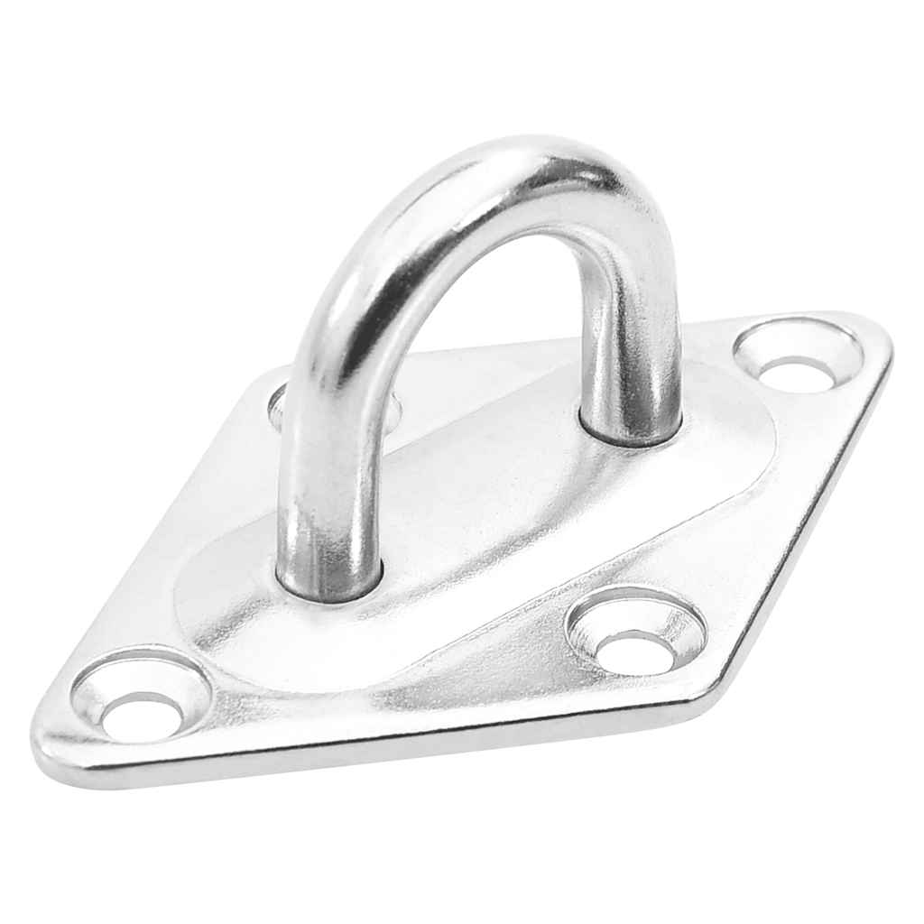 Set Accessori per Vela Parasole 9 pz in Acciaio Inossidabile