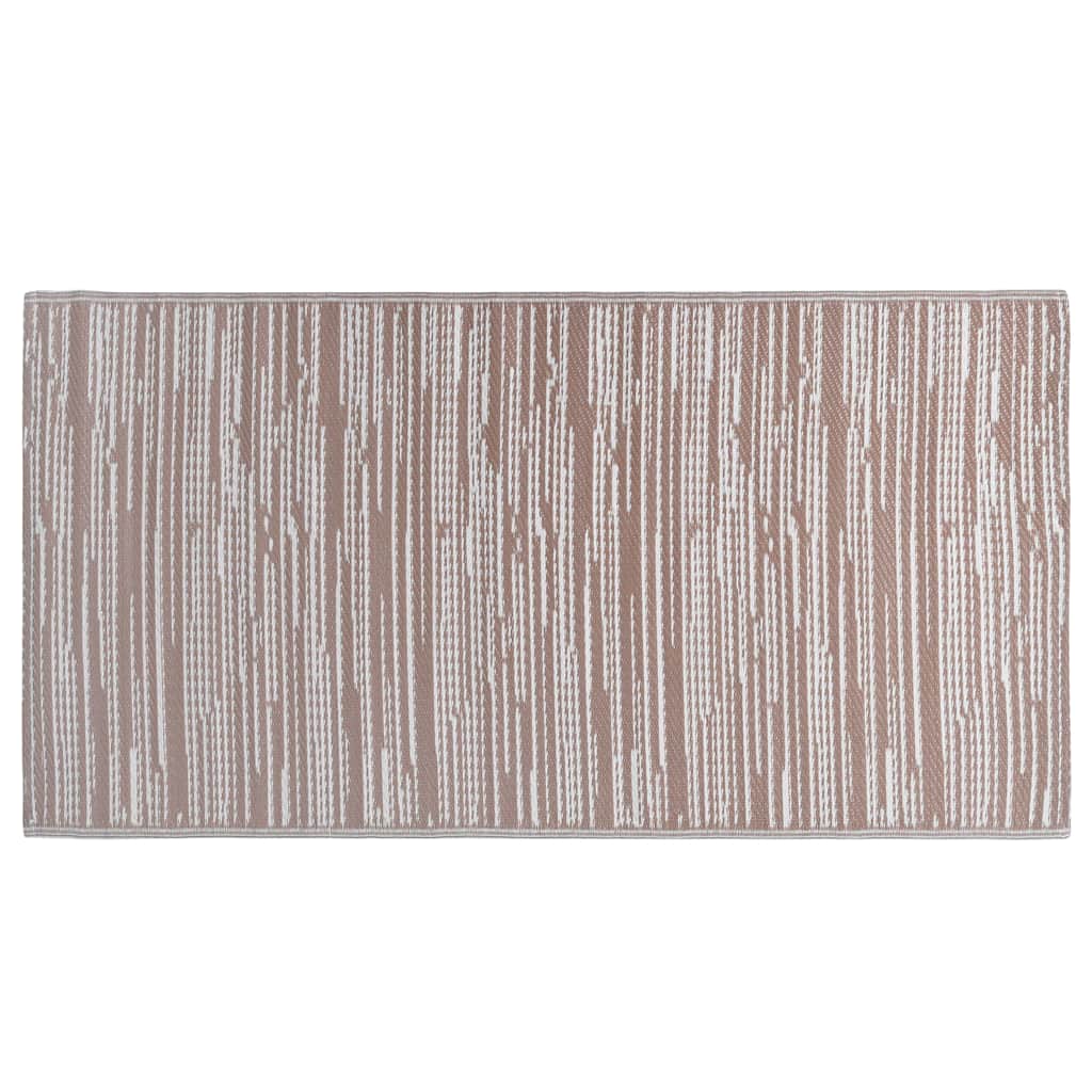 Tappeto da Esterni ARAKIL Marrone 120x180 cm in PP