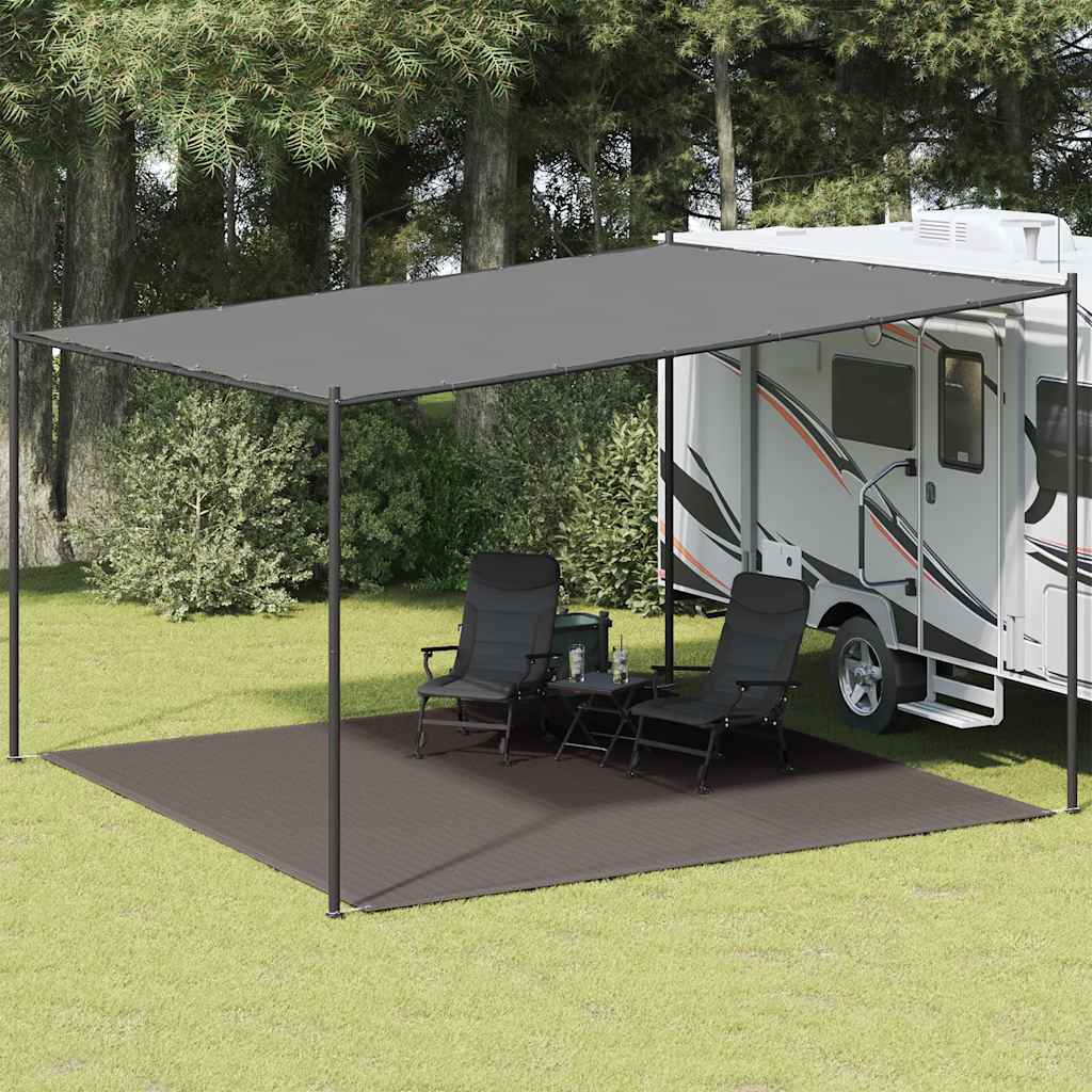 Tappeto da Tenda 400x400 cm Antracite