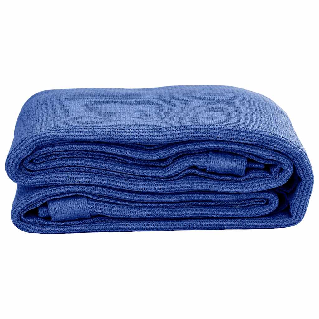 Tappeto da Tenda 250x200 cm Blu in HDPE