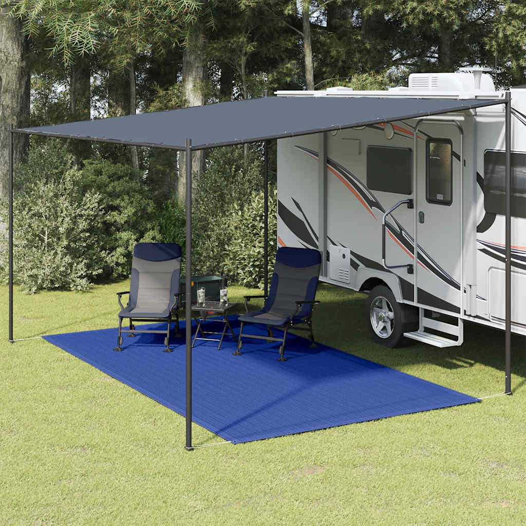Tappeto da Tenda 250x350 cm Blu