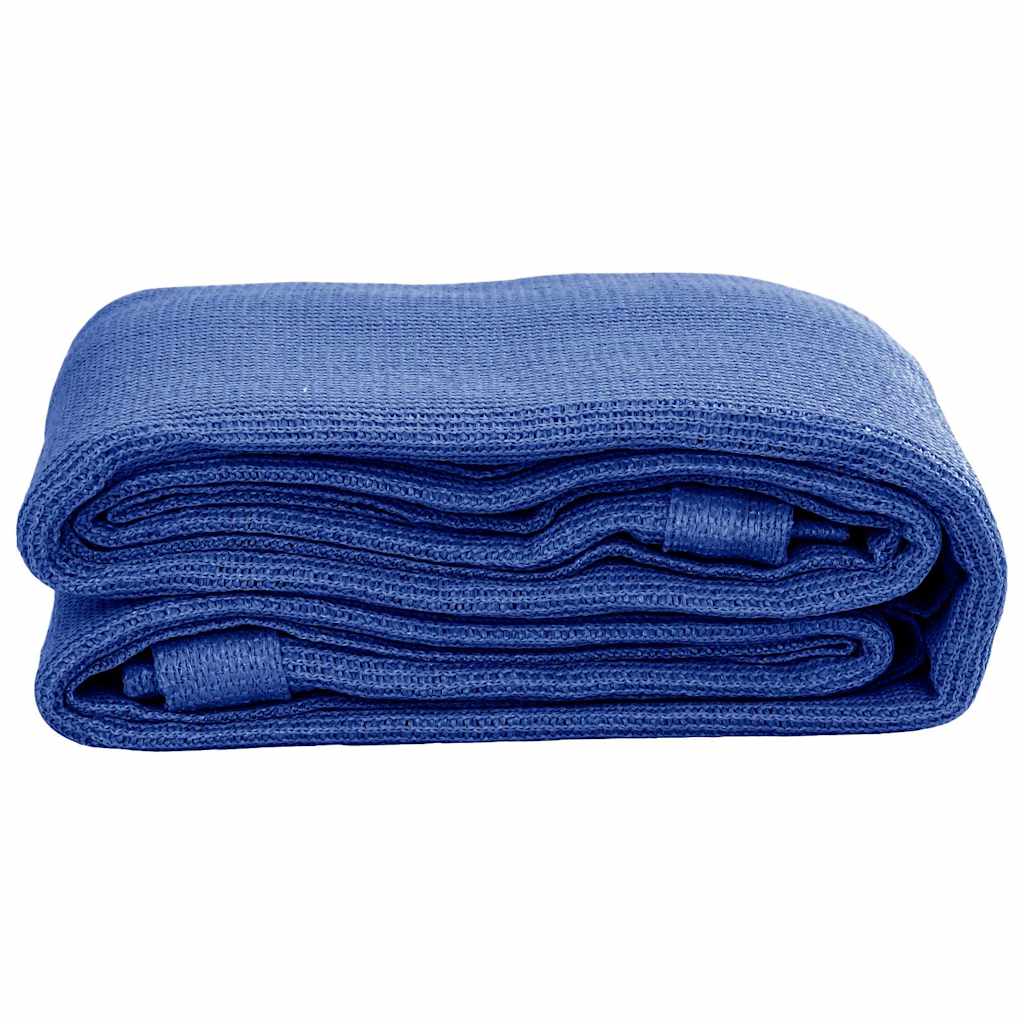 Tappeto da Tenda 300x500 cm Blu in HDPE