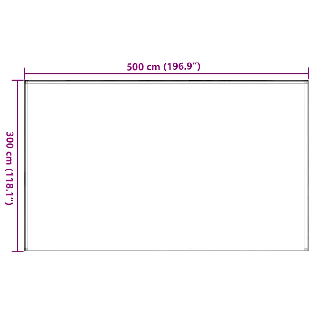 Tappeto da Tenda 300x500 cm Beige