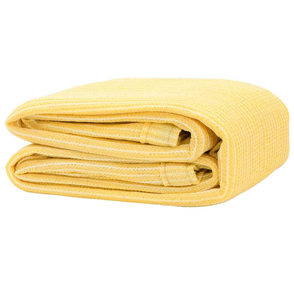 Tappeto da Tenda Beige 400x800 cm HDPE