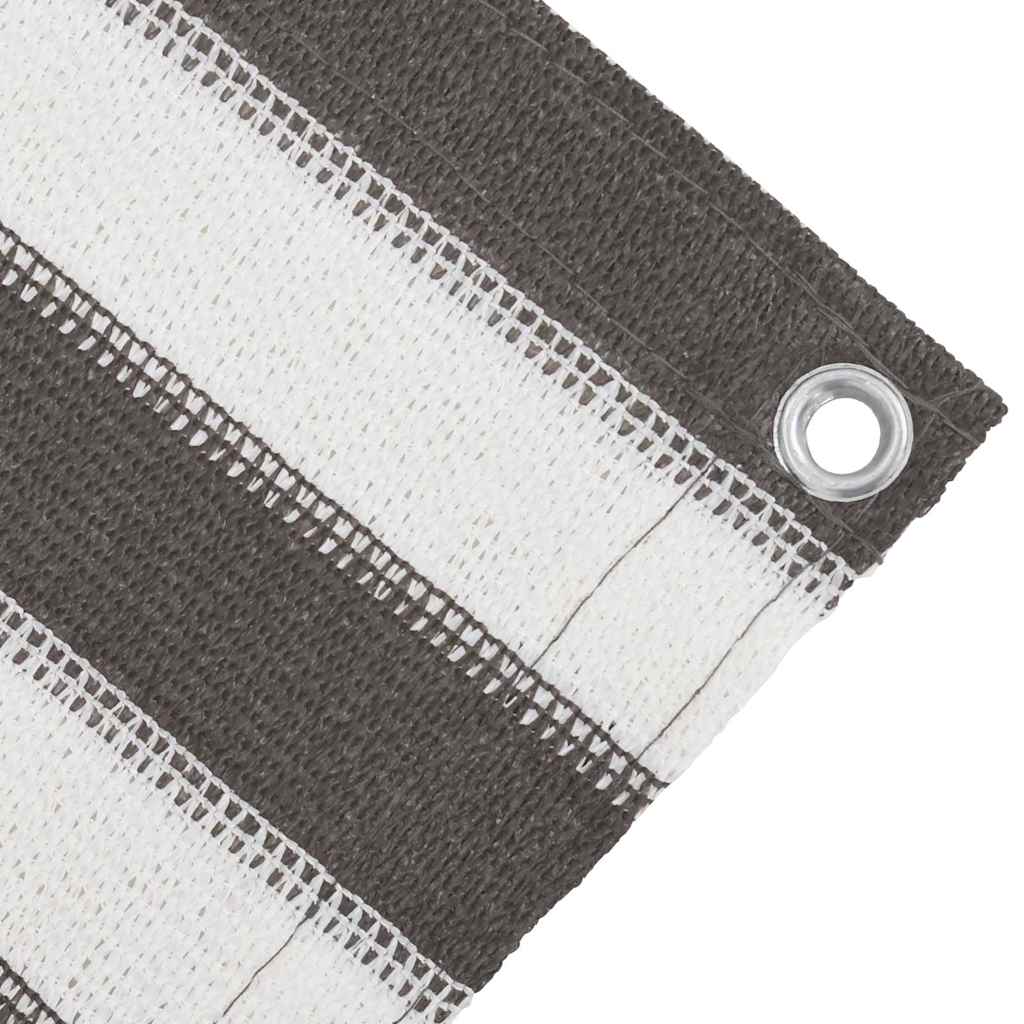 Tappeto da Tenda 250x550 cm Antracite e Bianco