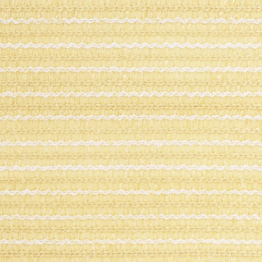 Schermo Frangivista per Balcone Beige 90x500 cm in HDPE