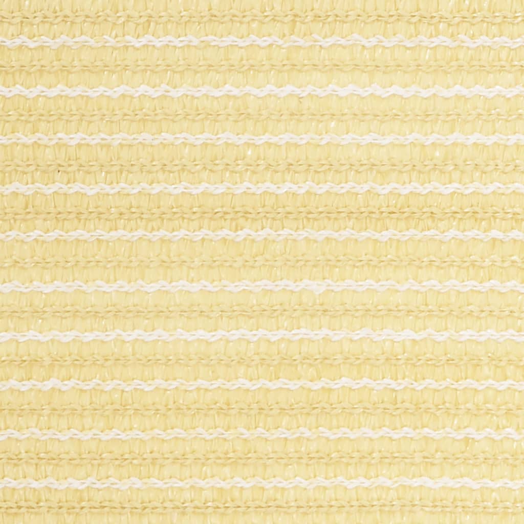 Paravento da Balcone Beige 120x500 cm in HDPE