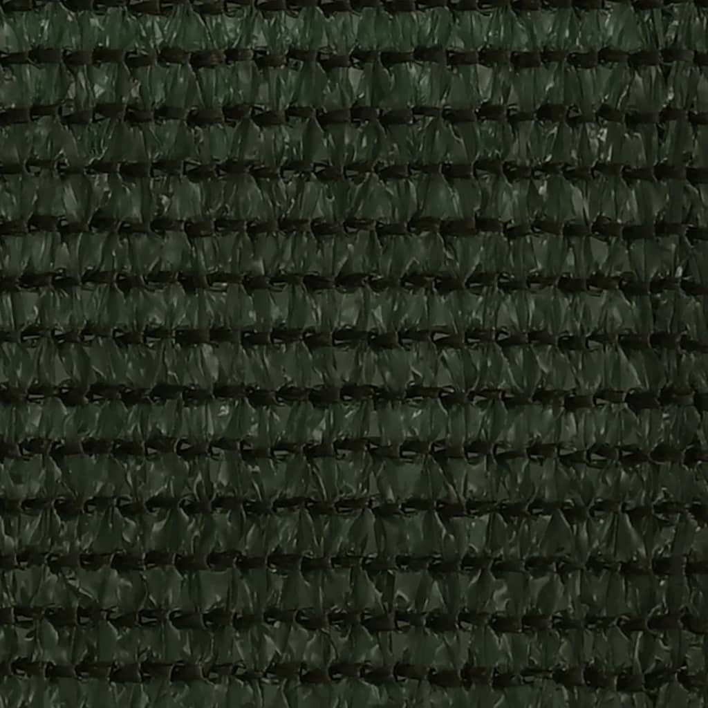 Schermo Frangivista per Balcone Verde Scuro 75x600 cm in HDPE