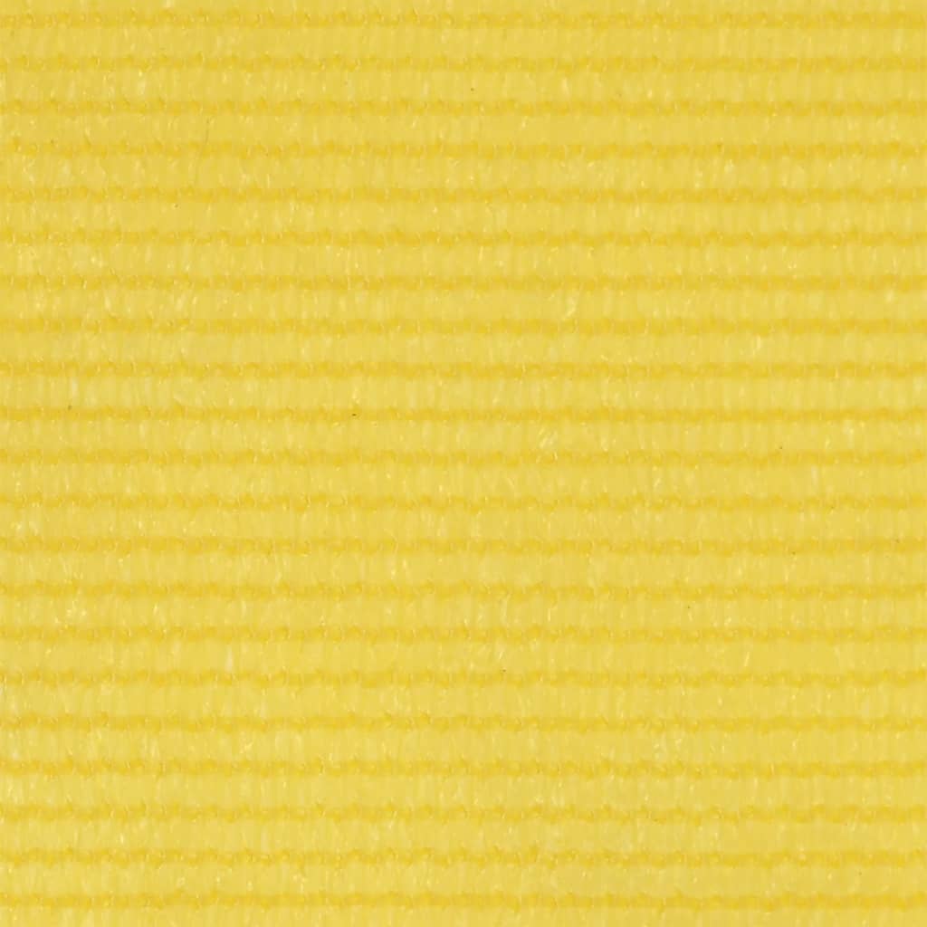 Schermo Frangivista per Balcone Giallo 90x500 cm in HDPE