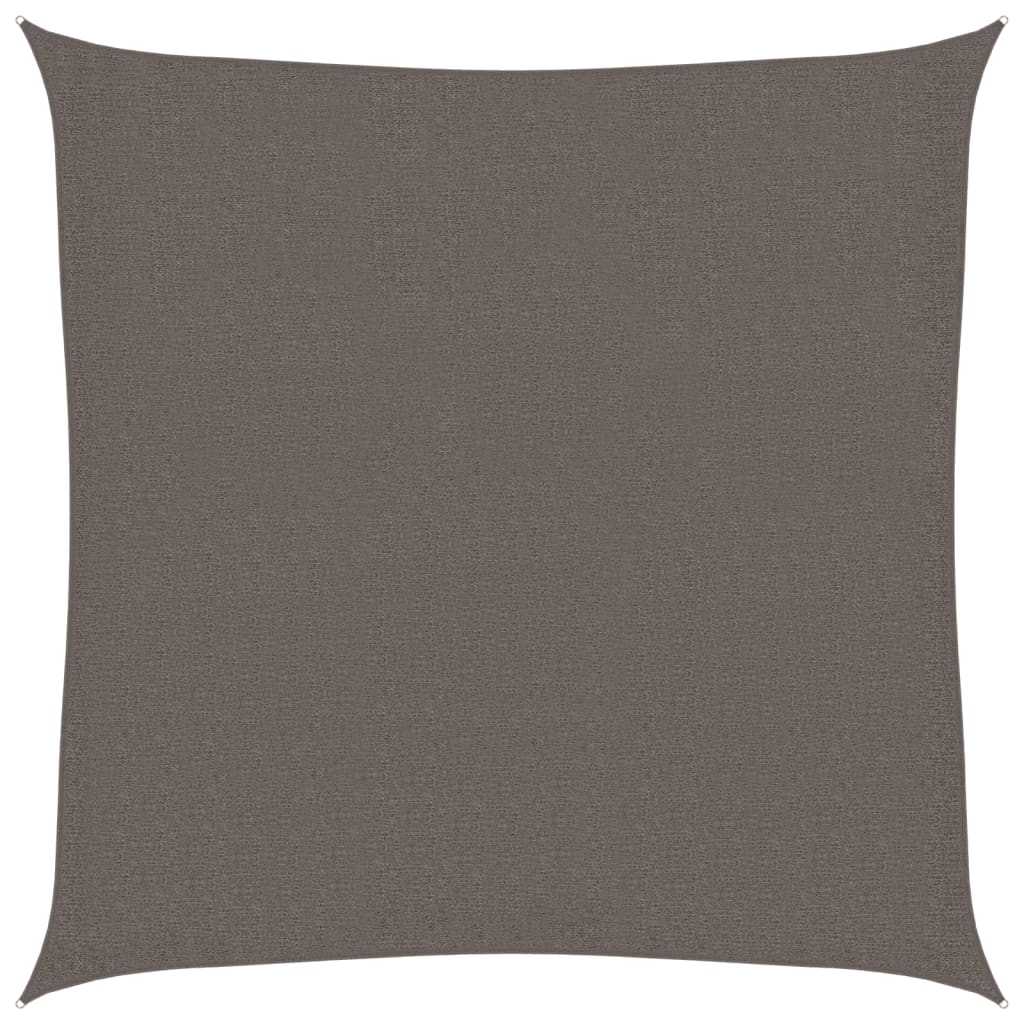 Vela Parasole 160 g/m² Antracite 2,5x2,5 m in HDPE