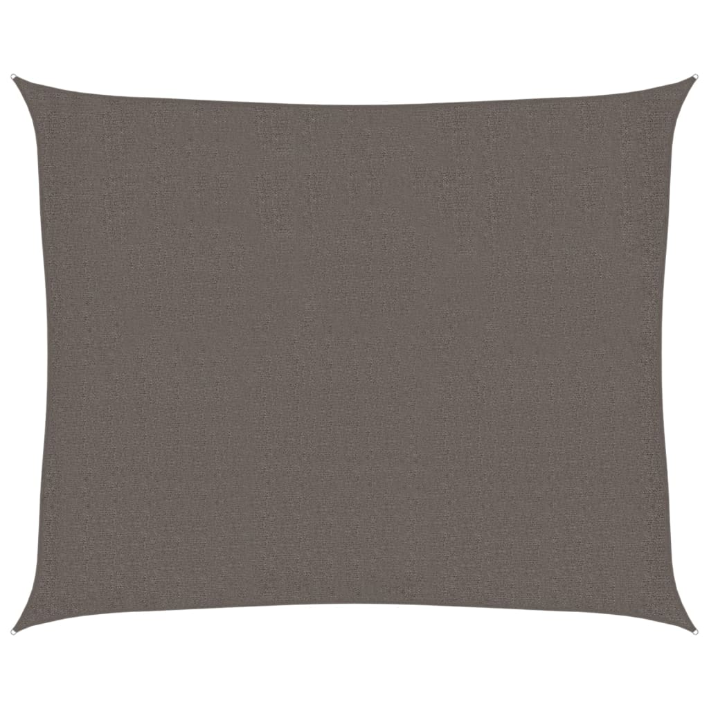 Vela Parasole 160 g/m² Antracite 2,5x3 m in HDPE