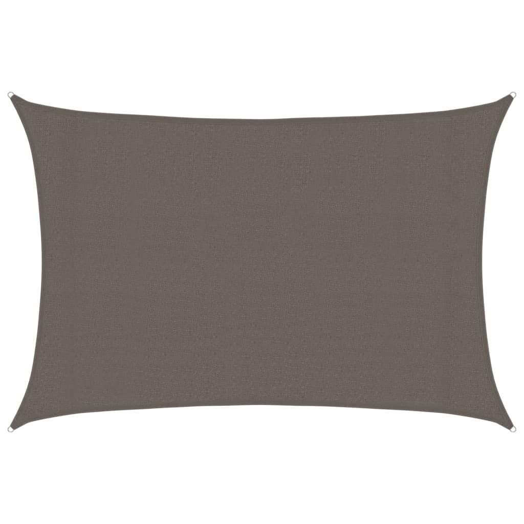 Vela Parasole 160 g/m² Antracite 3x4,5 m in HDPE