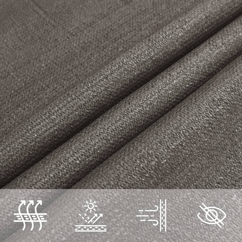 Vela Parasole 160 g/m² Antracite 3x4,5 m in HDPE