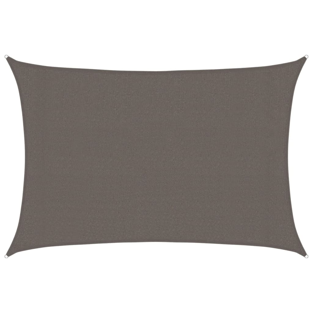Vela Parasole 160 g/m² Antracite 3x5 m in HDPE