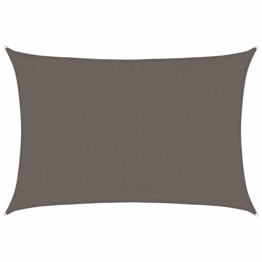 Vela Parasole 160 g/m² Antracite 3,5x5 m in HDPE